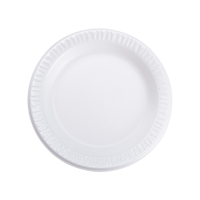 Telman Hefty Supreme Styrofoam Plate 6 in